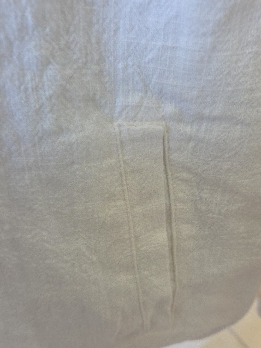 Relaxed White Bomber Jacket — Women's Casual Zip-Up - Picture 5 of 6
